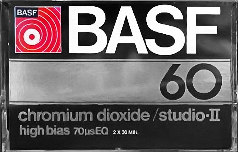 Compact Cassette: BASF  - Studio II 60