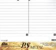Compact Cassette AXIA PS-Metal 64 "PSMF 64" Type IV Metal 1993 Japan