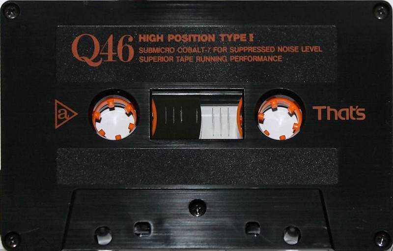 Compact Cassette Thats Q 46 Type II Chrome 1987 Japan
