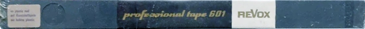 Reels Revox "601" Type I Normal Europe