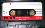 Compact Cassette Baron 60 Type I Normal 1974 Japan