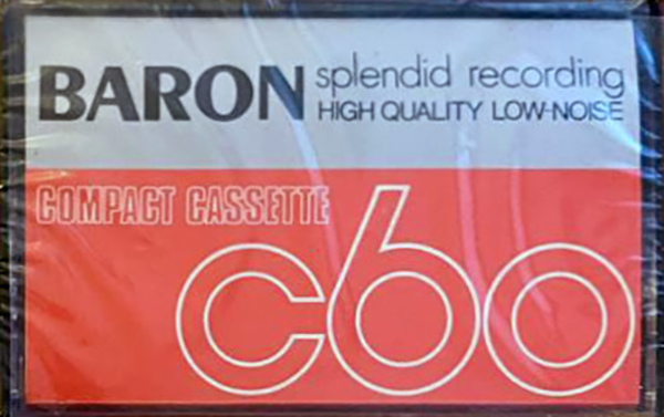 Compact Cassette Baron 60 Type I Normal 1974 Japan