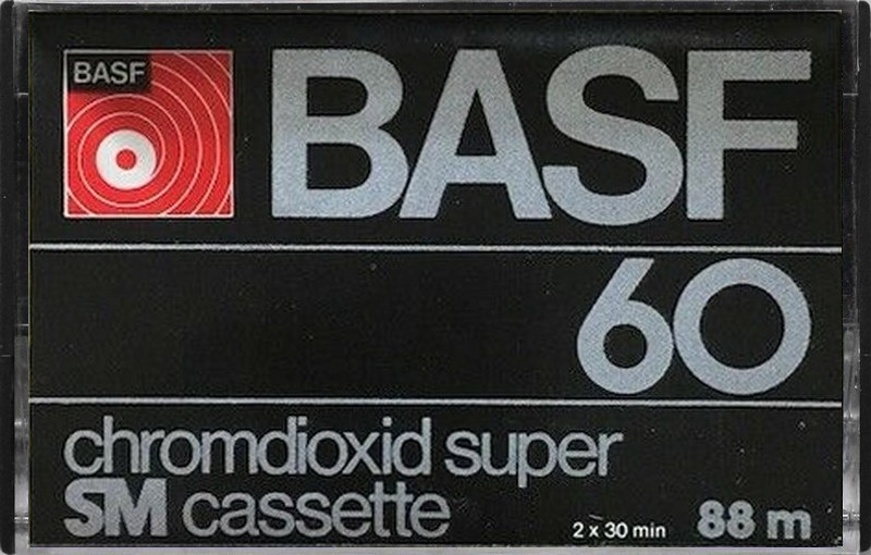 Compact Cassette: BASF  - Chromdioxid Super 60