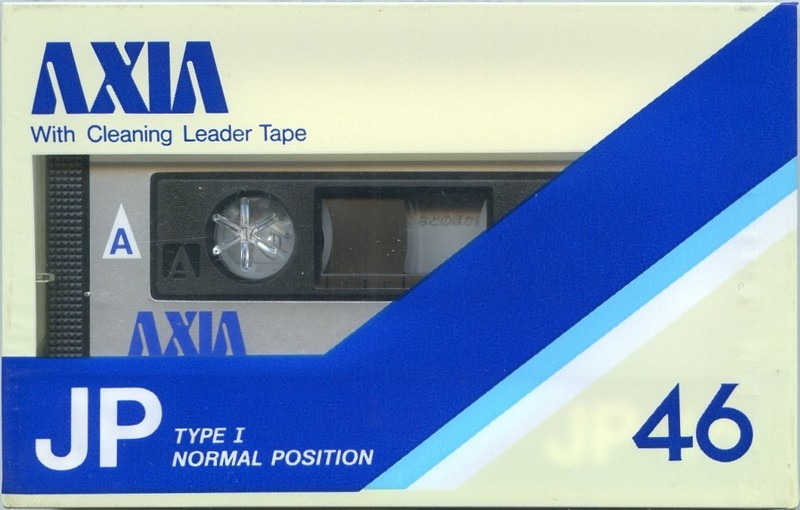 Compact Cassette AXIA JP 46 Type I Normal 1985 Japan