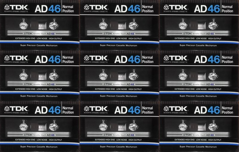 Compact Cassette: TDK  - AD 46