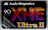 Compact Cassette Audio Magnetics XHE Ultra II 90 Type II Chrome 1979 Canada