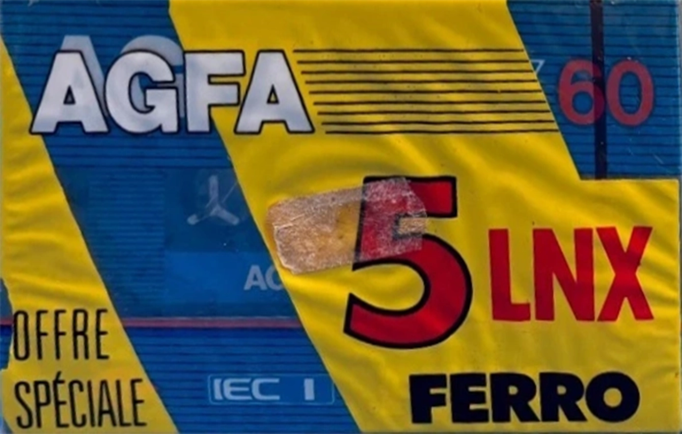 5 pack AGFA LNX 60 Type I Normal 1986 France