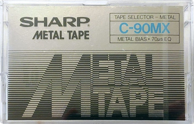 Compact Cassette Sharp MX 90 Type IV Metal 1979 Worldwide