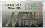 Compact Cassette Sharp MX 90 Type IV Metal 1979 Worldwide