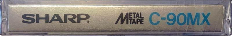 Compact Cassette Sharp MX 90 Type IV Metal 1979 Worldwide