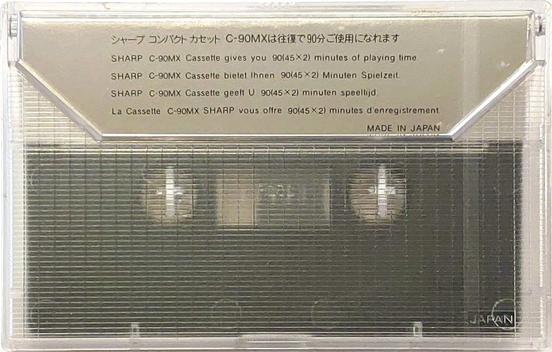 Compact Cassette:  Sharp - MX 90