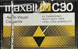 Compact Cassette Maxell AV 30 Type I Normal 1985 USA