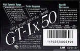 Compact Cassette AXIA GT-Ix 50 Type I Normal 1988 Japan