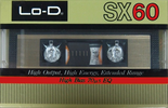 Compact Cassette Lo-D SX 60 Type II Chrome 1983 Japan