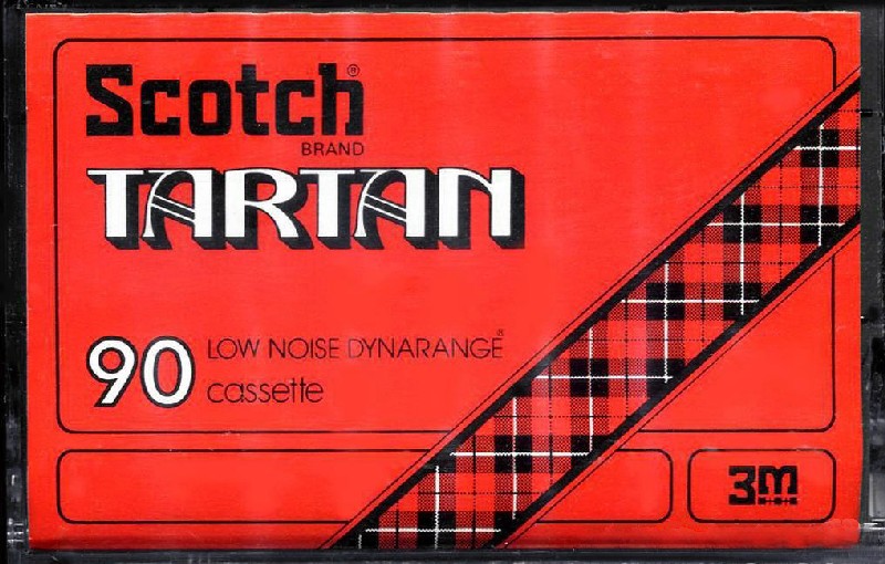 Compact Cassette Scotch Tartan 90 Type I Normal 1977 Japan