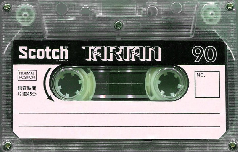 Compact Cassette: 3M Scotch - Tartan 90