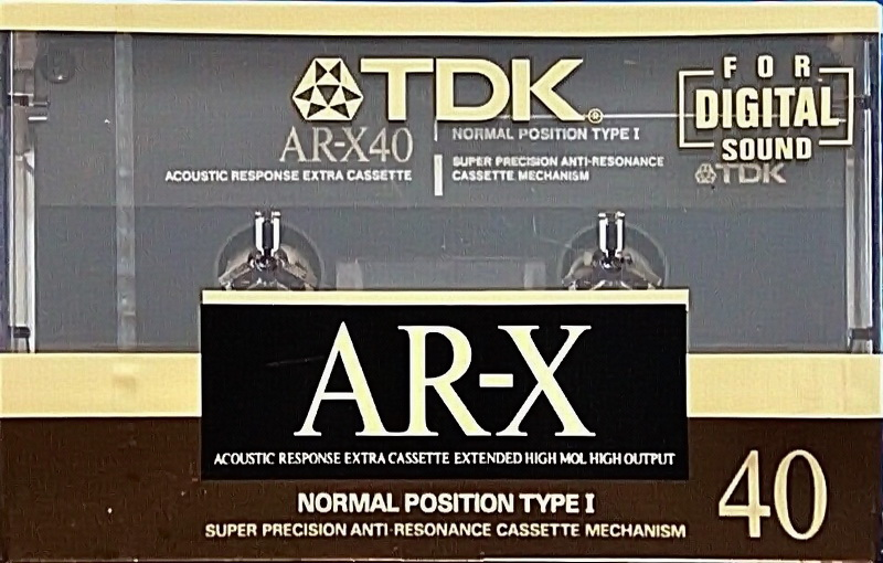 Compact Cassette: TDK  - AR-X 40