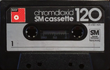 Compact Cassette BASF Chromdioxid 120 Type II Chrome 1976 Europe