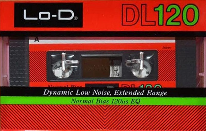 Compact Cassette Lo-D DL 120 Type I Normal 1983 Japan