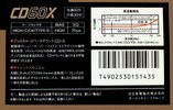 Compact Cassette Hitachi CD 60 "CD-X" Type II Chrome 1985 Japan