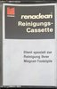 Compact Cassette Renaclean Cleaning Cassette Germany
