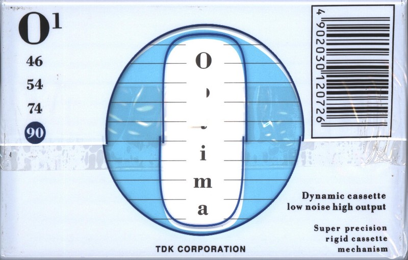 Compact Cassette: TDK  - Optima O1 90