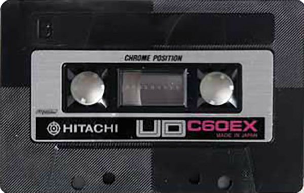 Compact Cassette Hitachi UD 60 "C60EX" Type II Chrome 1977 Japan