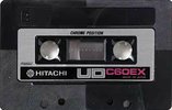 Compact Cassette Hitachi UD 60 "C60EX" Type II Chrome 1977 Japan