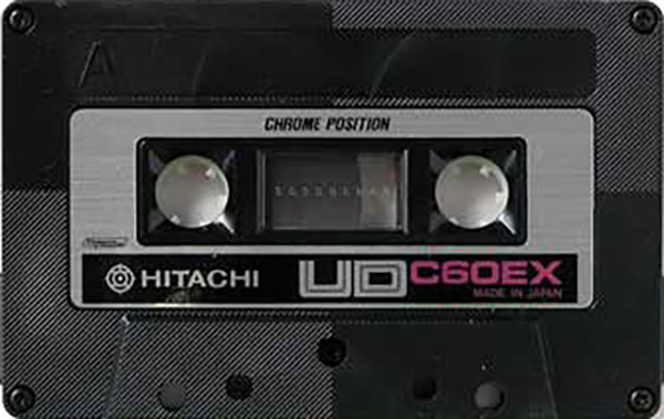 Compact Cassette Hitachi UD 60 "C60EX" Type II Chrome 1977 Japan