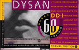 Compact Cassette Dysan DD-I 60 Type I Normal 1999 USA
