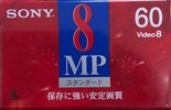 Video8, Hi8, Digital8 Sony MP 60 "P6-60MP" Type I Normal 1996 Japan