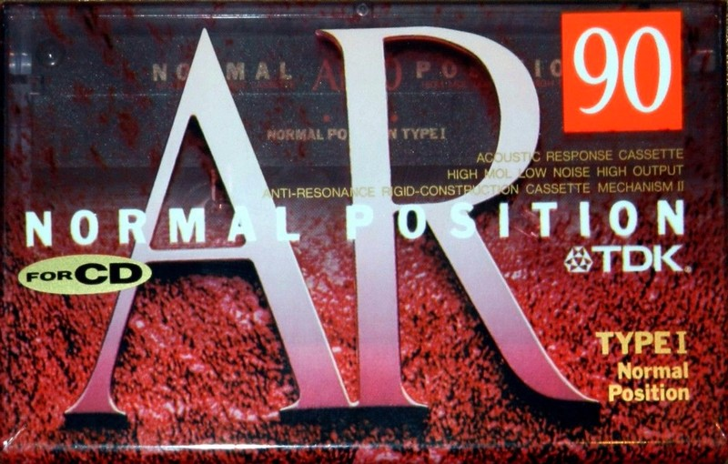 Compact Cassette TDK AR 90 Type I Normal 1993 Japan
