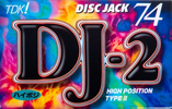 Compact Cassette TDK DJ2 Disc Jack 74 "DJ2-74N" Type II Chrome 1996 Japan