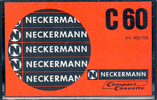 Compact Cassette Neckermann 60 "№ 800/708" Type I Normal 1976 Germany
