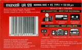 Compact Cassette Maxell UR 120 Type I Normal 2000 North America
