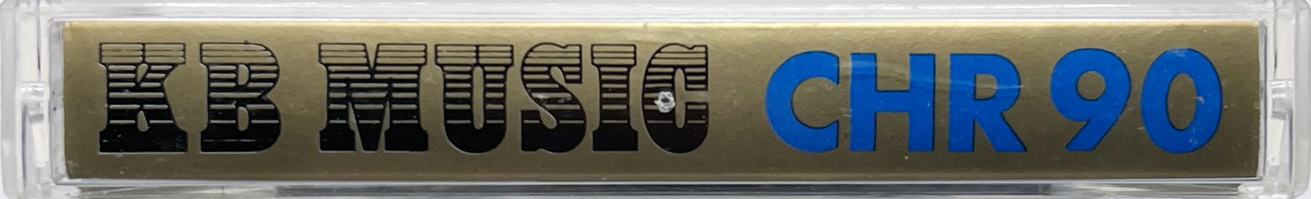 Compact Cassette KB Music CHR 90 Type II Chrome 1987 France