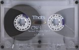 Compact Cassette Thats OW-1 50 Type I Normal 1991 Japan