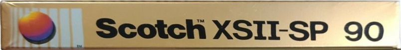 Compact Cassette Scotch XS II-SP 90 Type II Chrome 1990 Worldwide