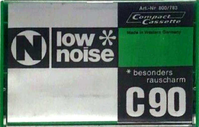 Compact Cassette Neckermann 90 "№ 800/783" Type I Normal 1975 Europe