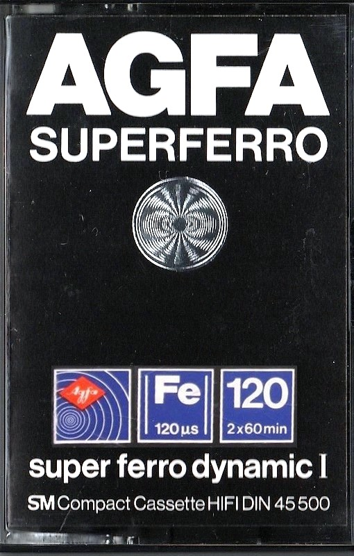 Compact Cassette: AGFA  - SUPERFERRO 120