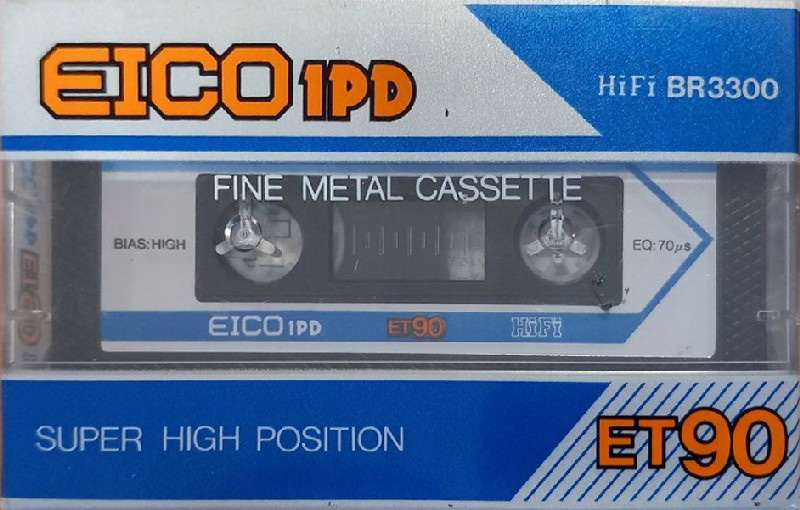 Compact Cassette: Unknown Eico 1PD - ET 90