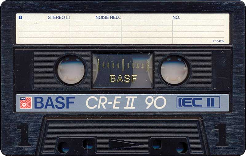 Compact Cassette: BASF  - Chromdioxid Extra II 90