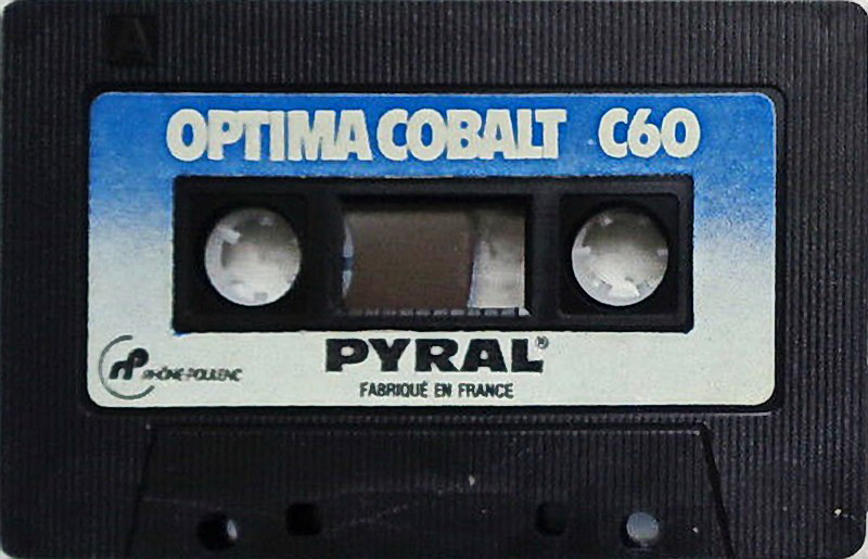 Compact Cassette Pyral Optima Cobalt 60 Type I Normal 1984 France