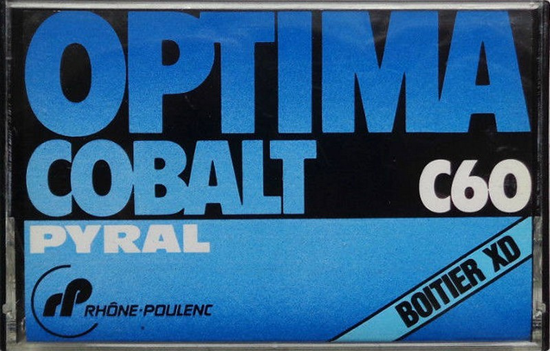 Compact Cassette Pyral Optima Cobalt 60 Type I Normal 1984 France