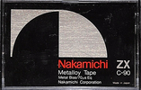 Compact Cassette Nakamichi ZX 90 Type IV Metal 1978 USA