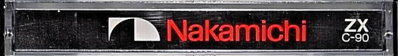 Compact Cassette Nakamichi ZX 90 Type IV Metal 1978 USA