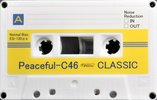 Compact Cassette Classic Pf / Peaceful 46 "yellow" Type I Normal 2022 Worldwide