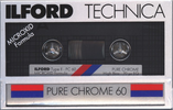 Compact Cassette Ilford PC 60 "Pure Chrome" Type II Chrome 1988 Europe