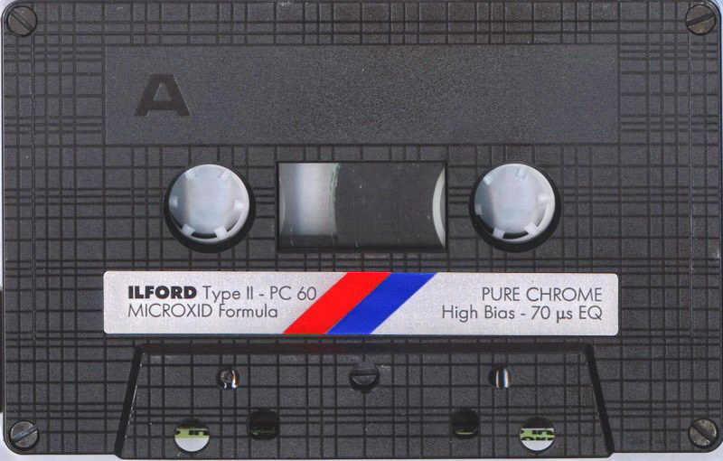 Compact Cassette:  Ilford - Pure Chrome 60