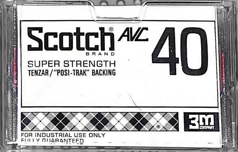 Compact Cassette: 3M Scotch - AVC 40